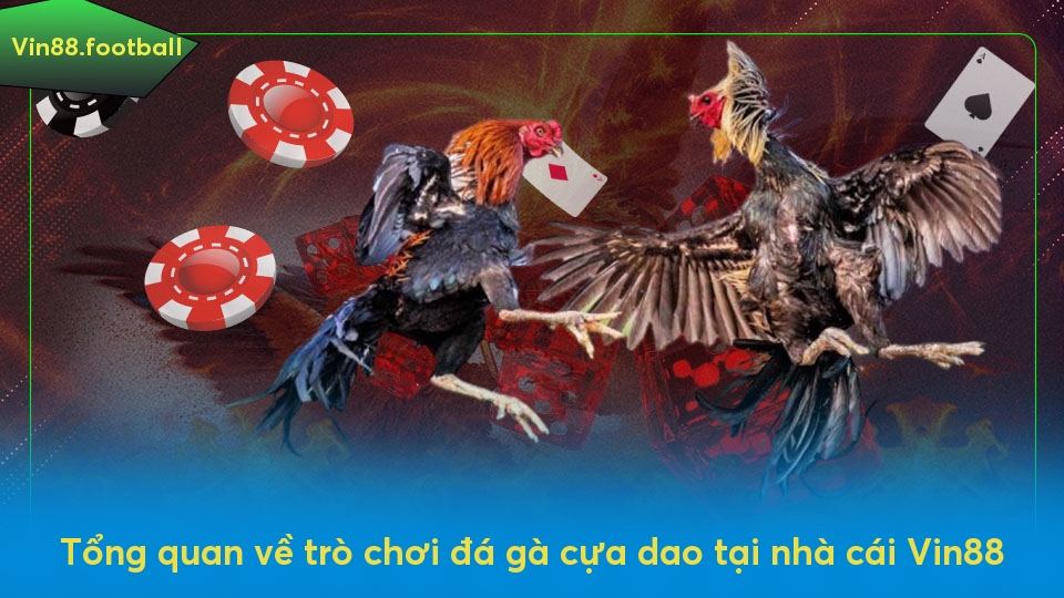 Tổng quan về trò chơi đá gà cựa dao tại nhà cái Vin88